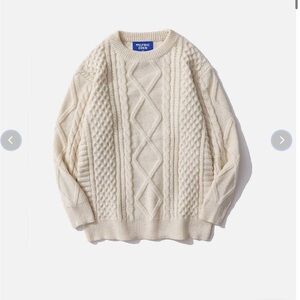 Gilmore girls Cozy Cream Cable Knit Sweater
